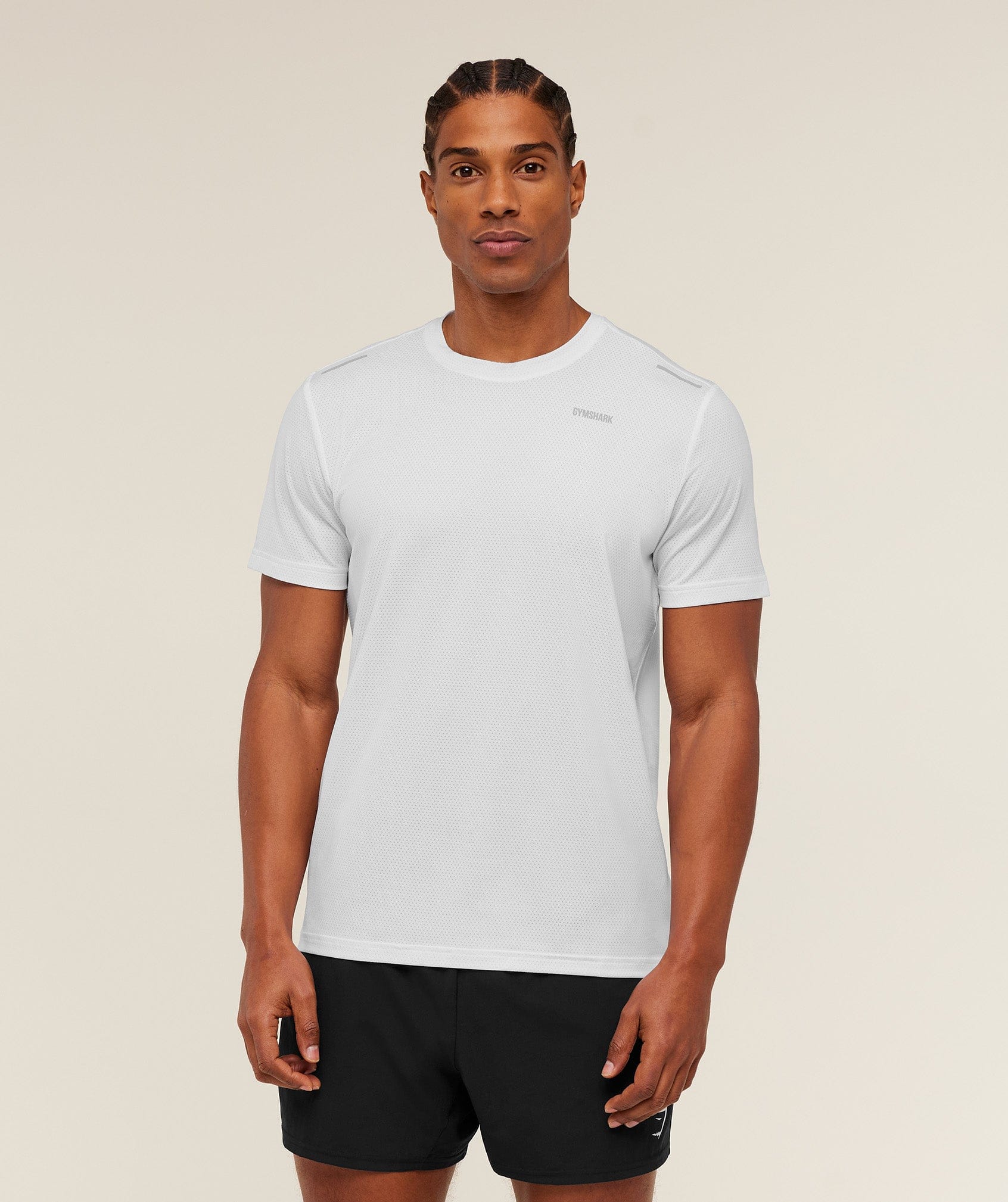 Gymshark Built For More T-Shirt Gs White