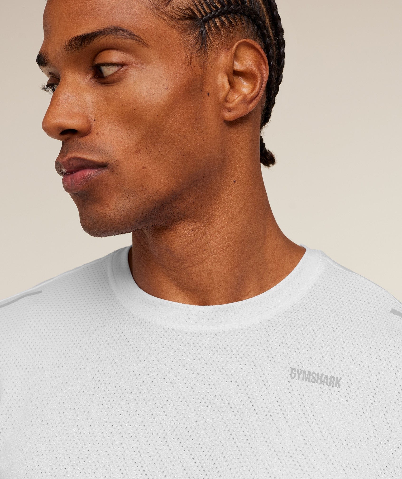 Gymshark Built For More T-Shirt Gs White