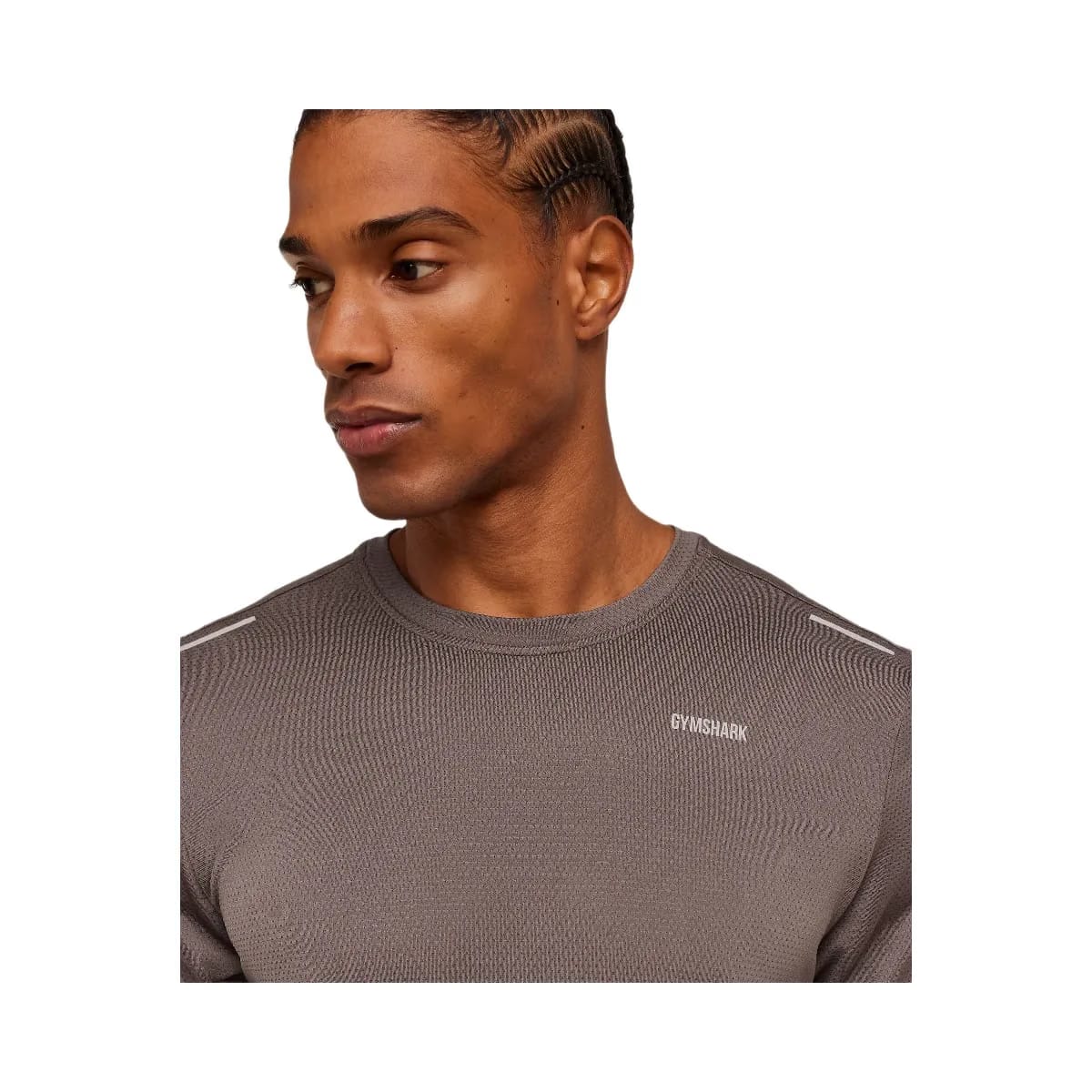 Gymshark Built For More T-Shirt Cool Brown