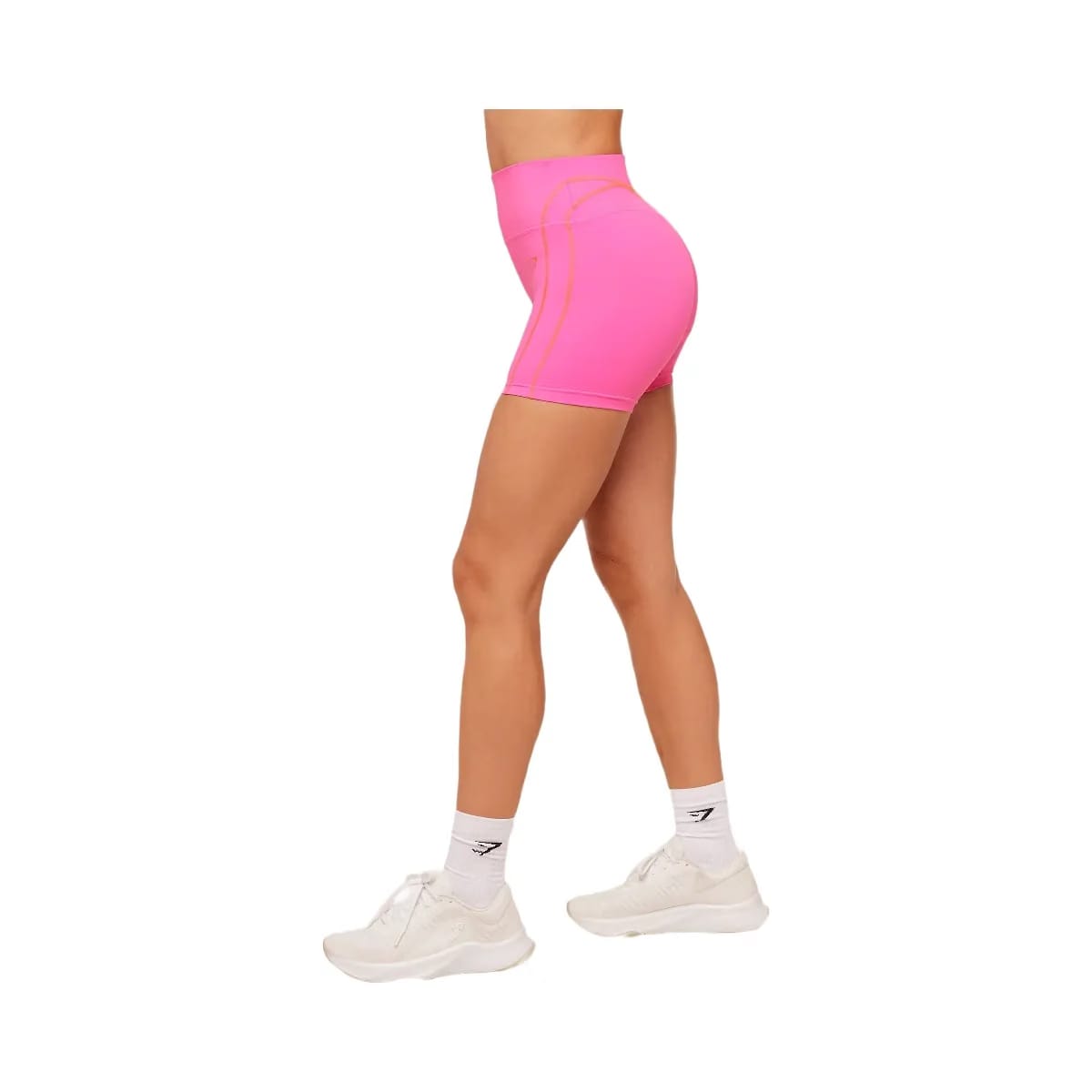Gymshark Volt Shorts "Electric Pink Dayglow Peach"