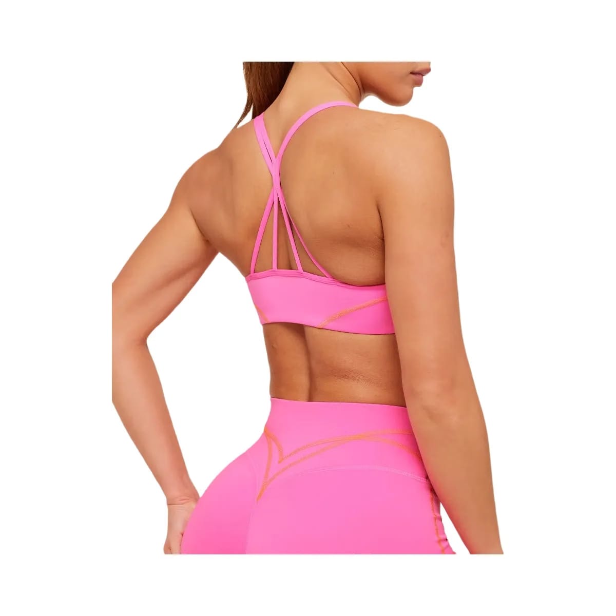 Gymshark Volt Shorts "Electric Pink Dayglow Peach"