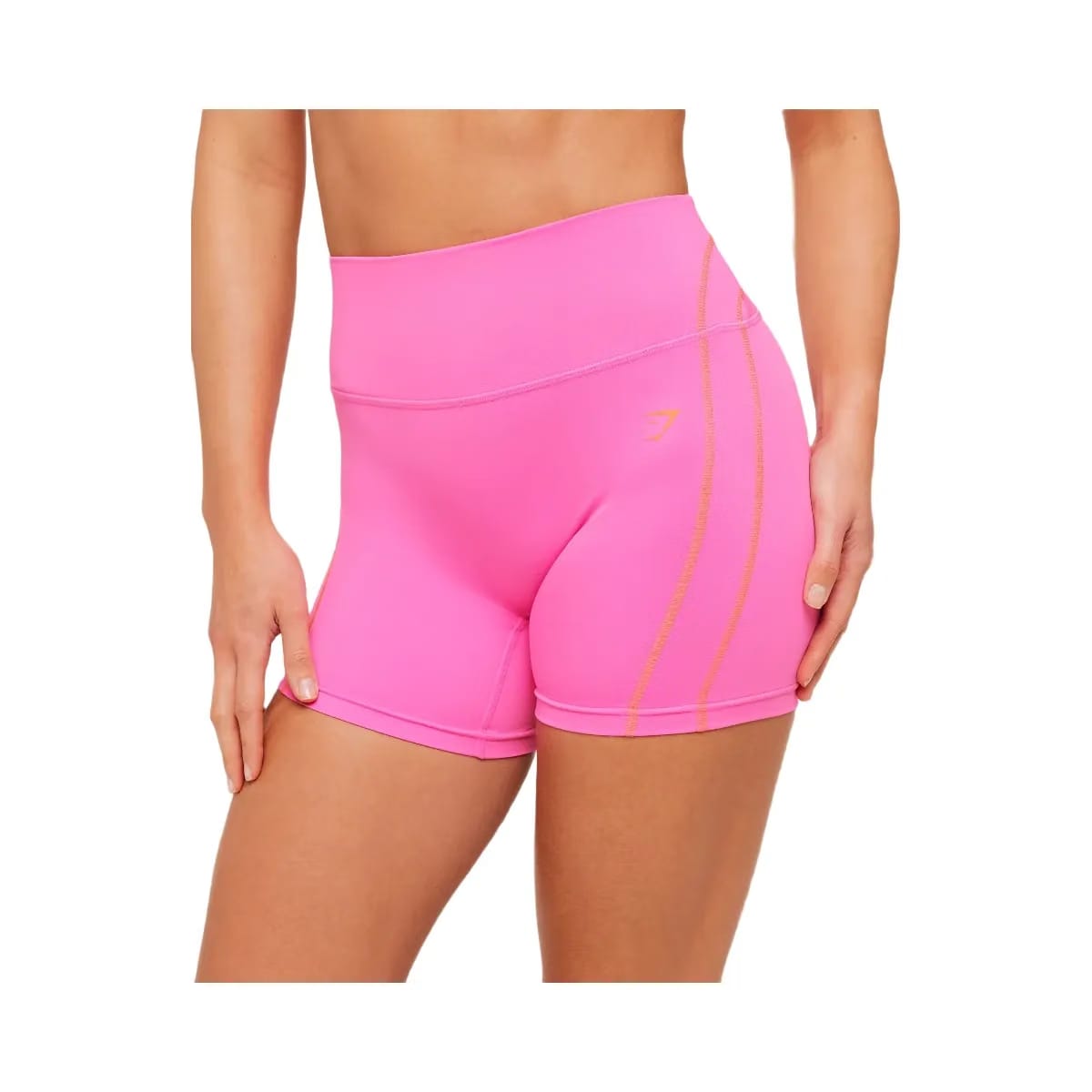 Gymshark Volt Shorts "Electric Pink Dayglow Peach"
