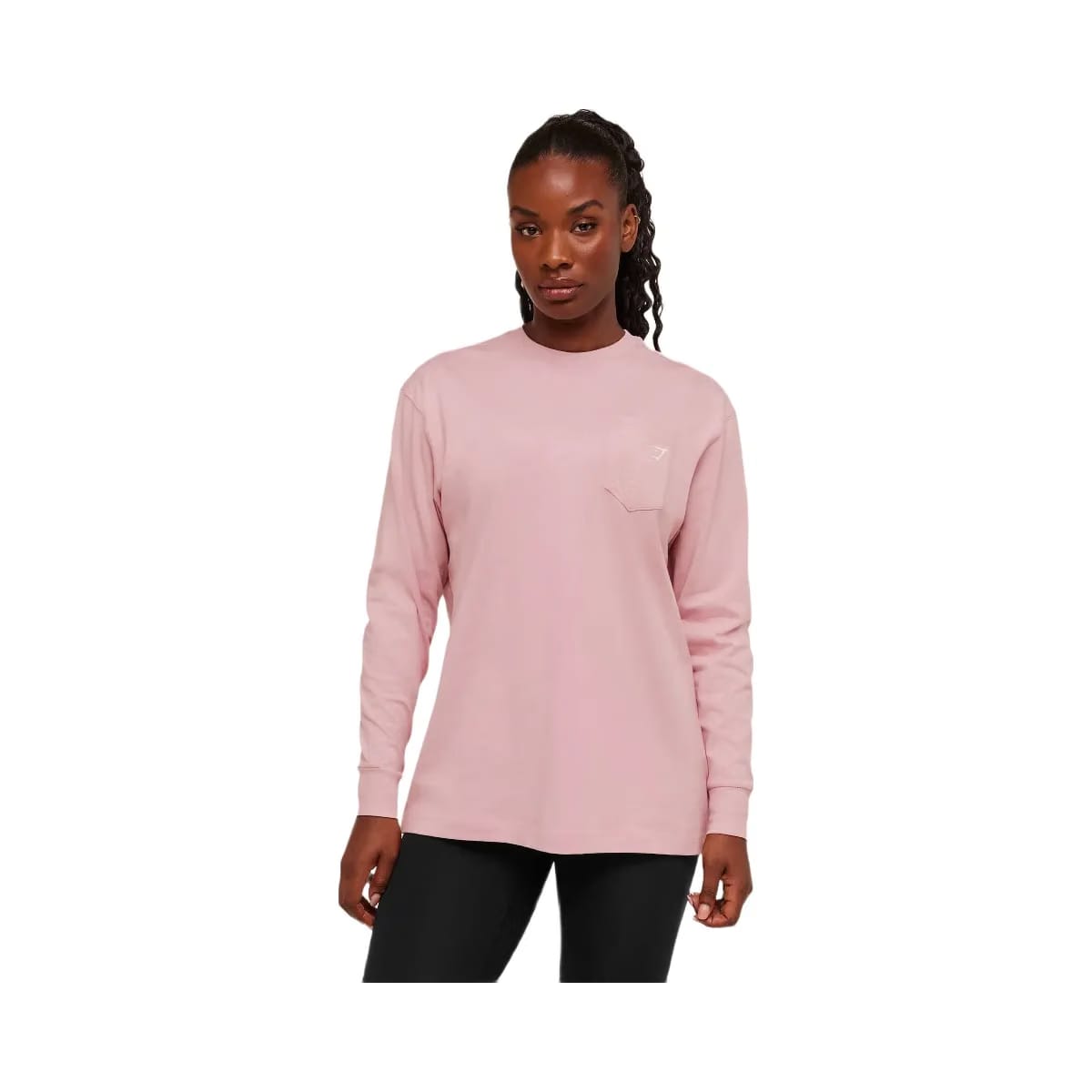 Gymshark Juicy Peach Long Sleeve T-Shirt "Cloud Pink"