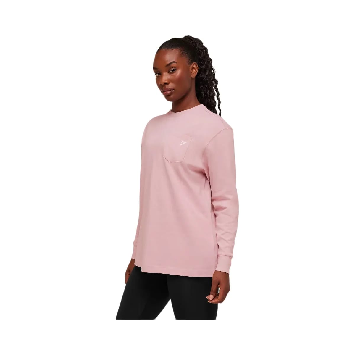Gymshark Juicy Peach Long Sleeve T-Shirt "Cloud Pink"