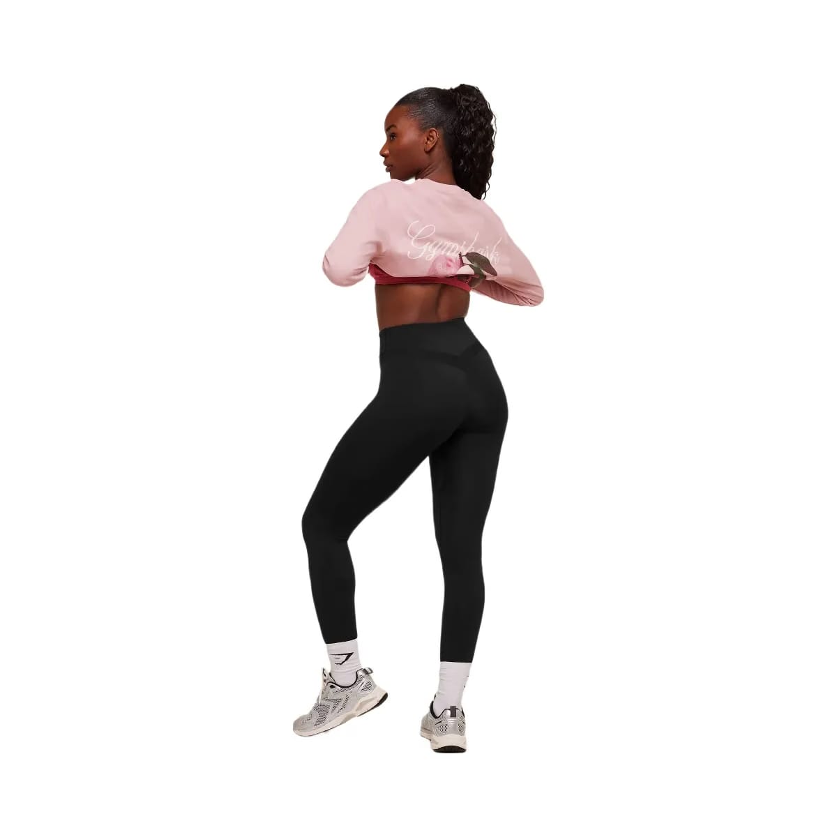 Gymshark Juicy Peach Long Sleeve T-Shirt "Cloud Pink"
