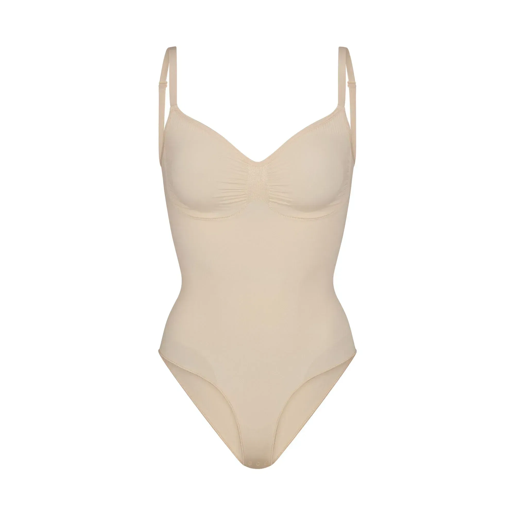 Skims Seamless Sculpt Brief Bodysuit Sand