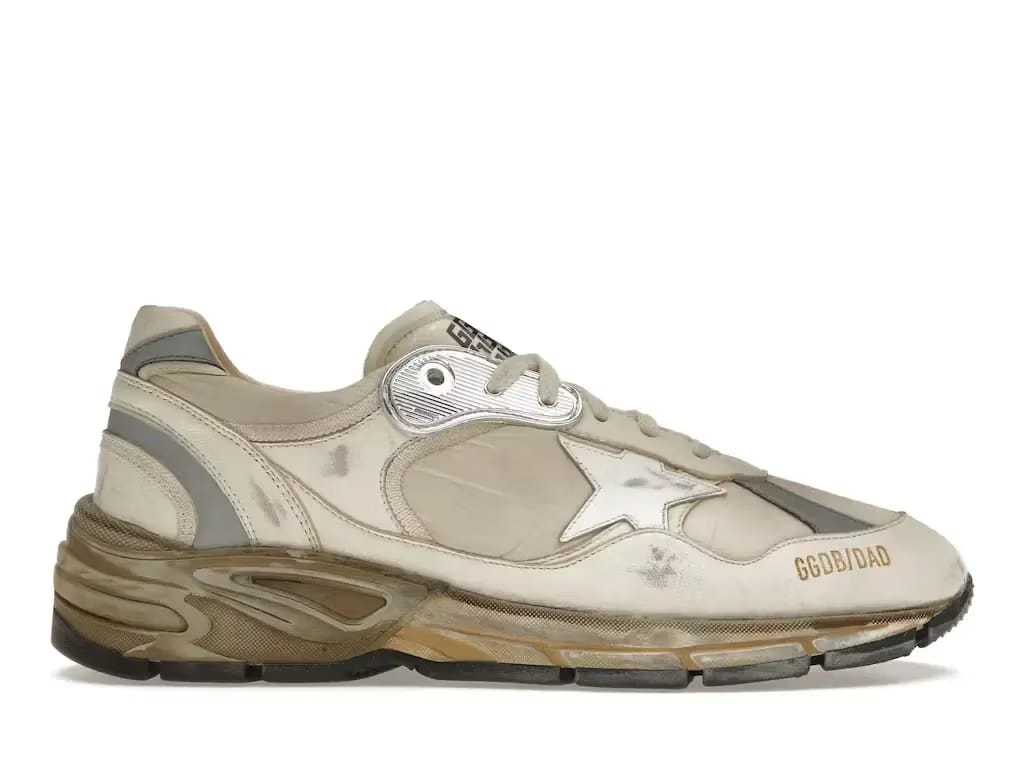 Golden Goose Wmns Dad-Star 'White Beige'