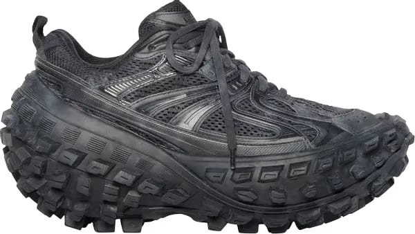 Balenciaga Wmns Bouncer Sneaker 'Worn-Out - Black'