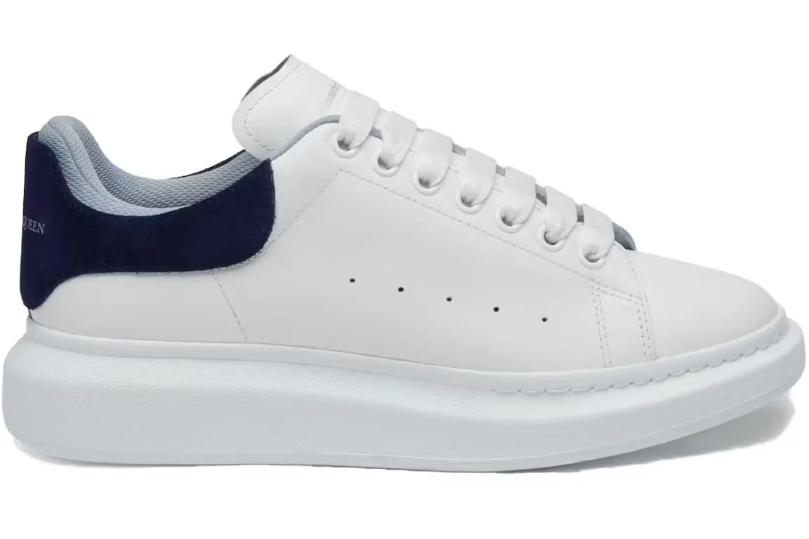 Alexander McQueen Oversized Sneaker Double Heel Tab - Blue