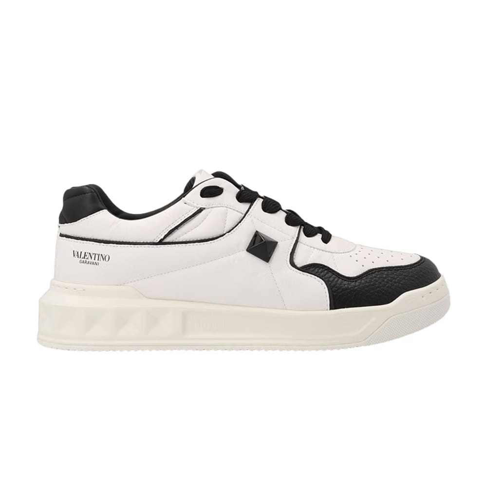 Valentino One Stud XL White Black
