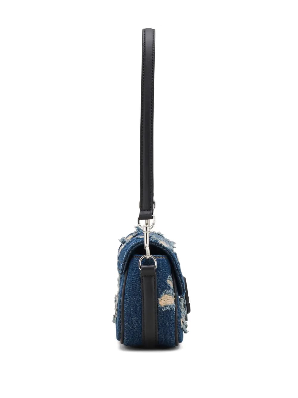 The Denim Clover Rip And Repair shoulder bag