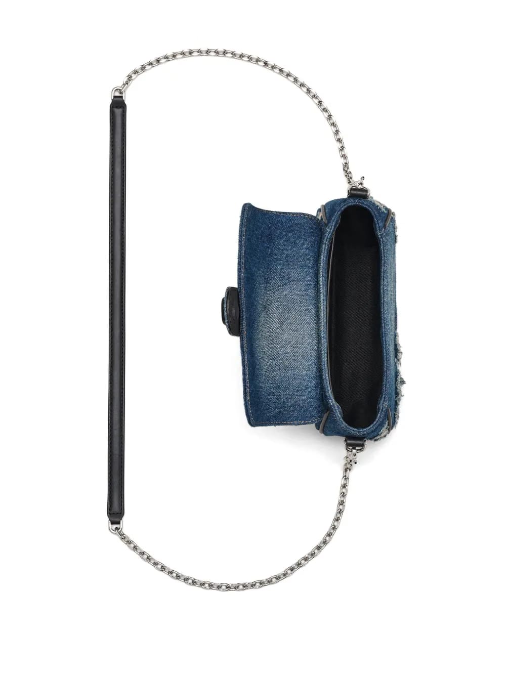 The Denim Clover Rip And Repair shoulder bag
