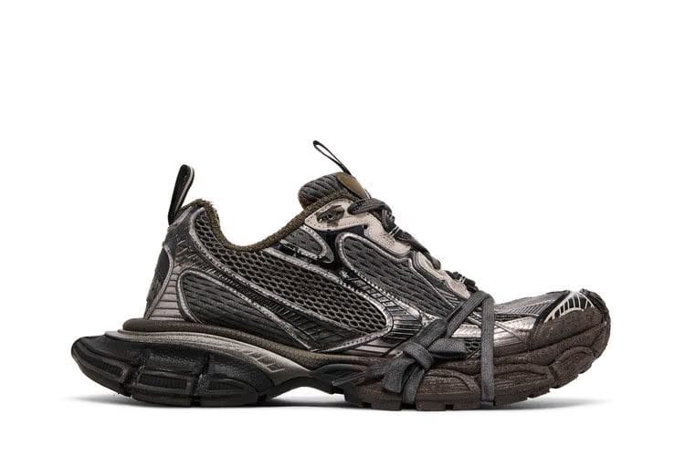 Balenciaga 3XL Extreme Lace Sneaker Worn-Out - Brown Grey