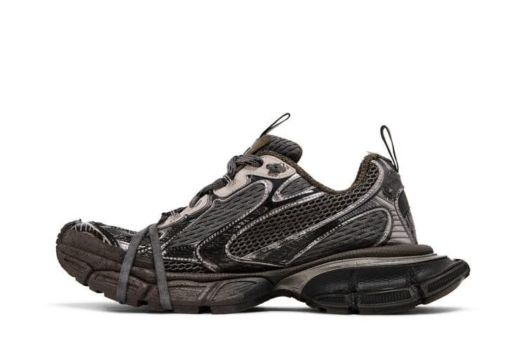 Balenciaga 3XL Extreme Lace Sneaker Worn-Out - Brown Grey