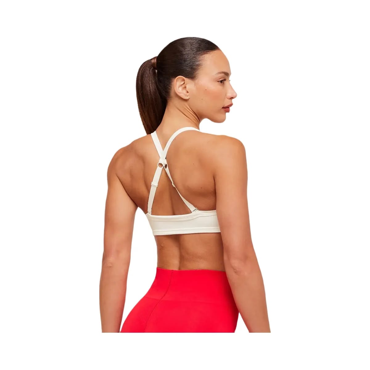 Gymshark Energise Seamless Sports Bra "Soft White"