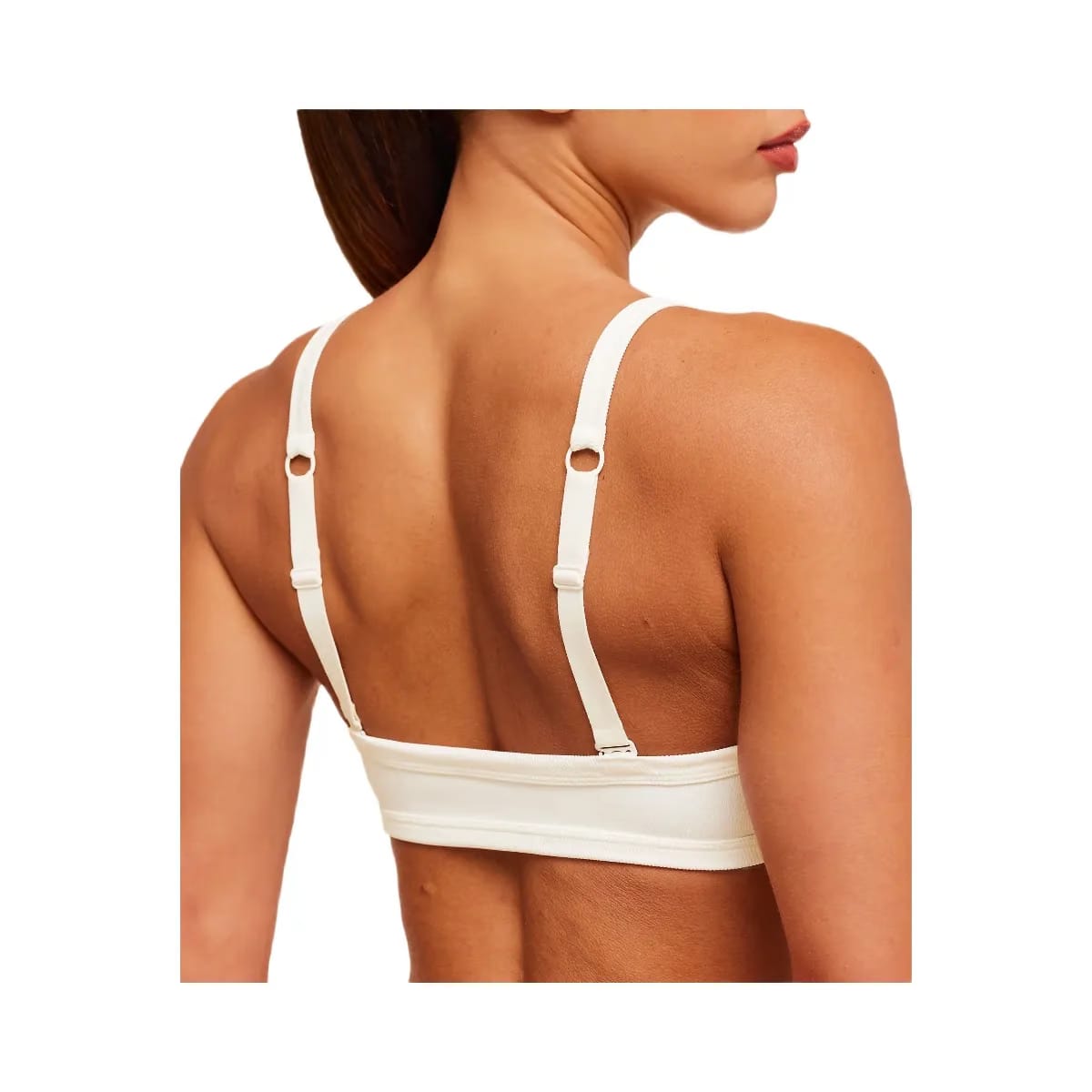 Gymshark Energise Seamless Sports Bra "Soft White"