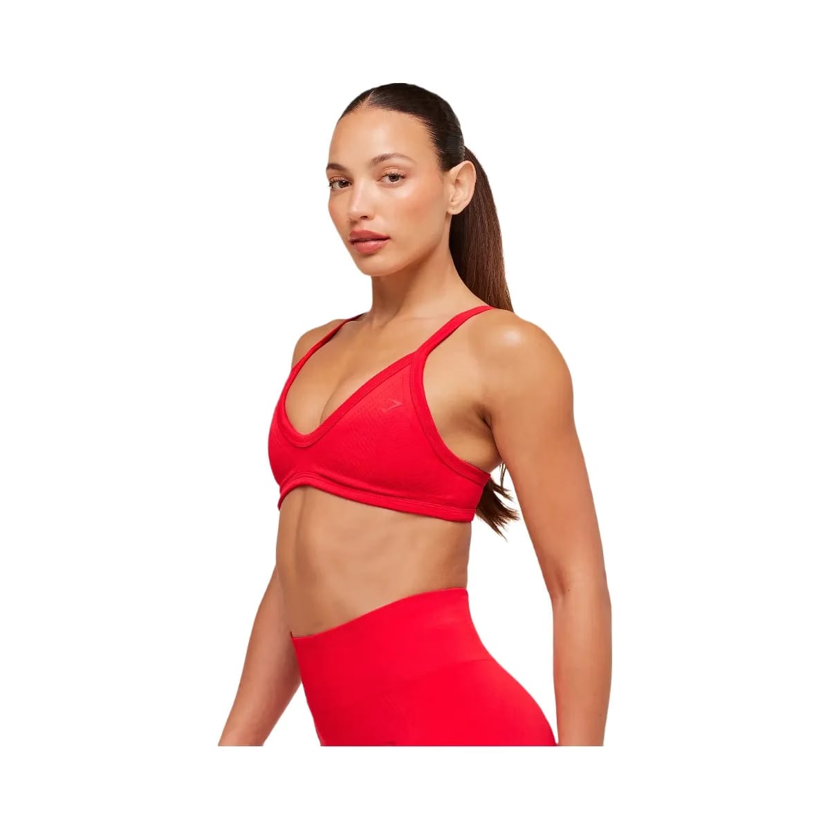 Gymshark Energise Seamless Sports Bra "Athletic Red"