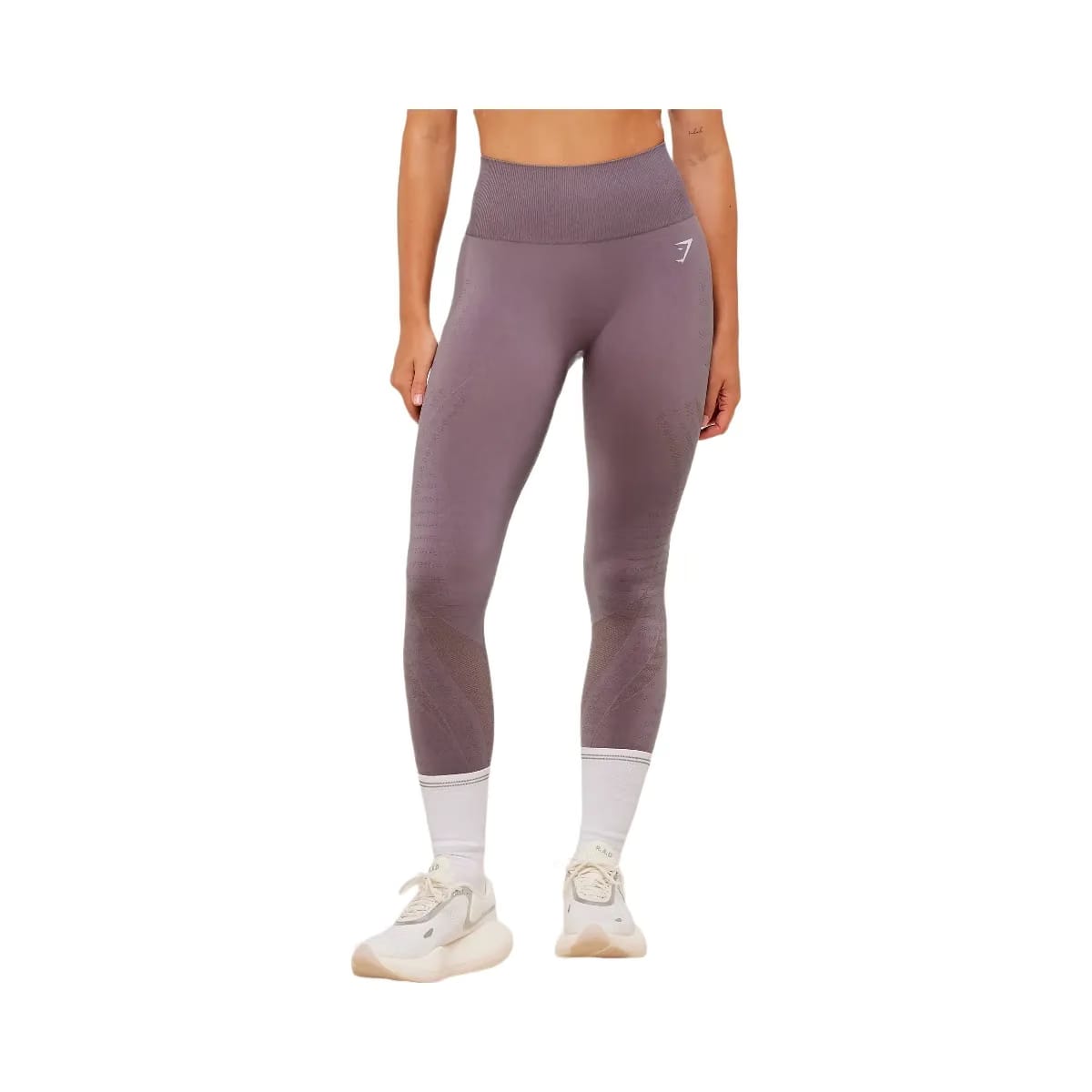 Gymshark Running Seamless Leggings "Dusk Purple Walnut Mauve"