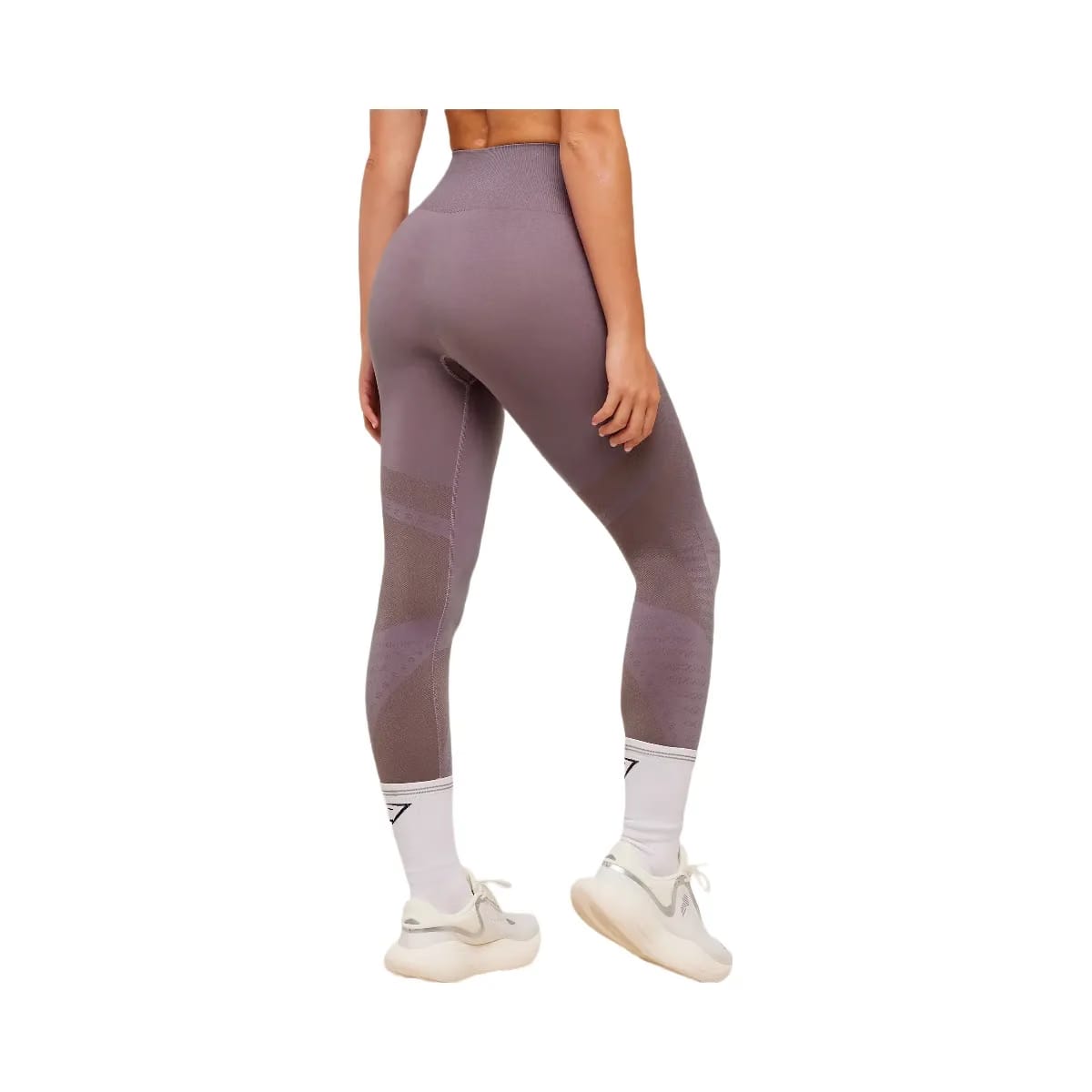 Gymshark Running Seamless Leggings "Dusk Purple Walnut Mauve"