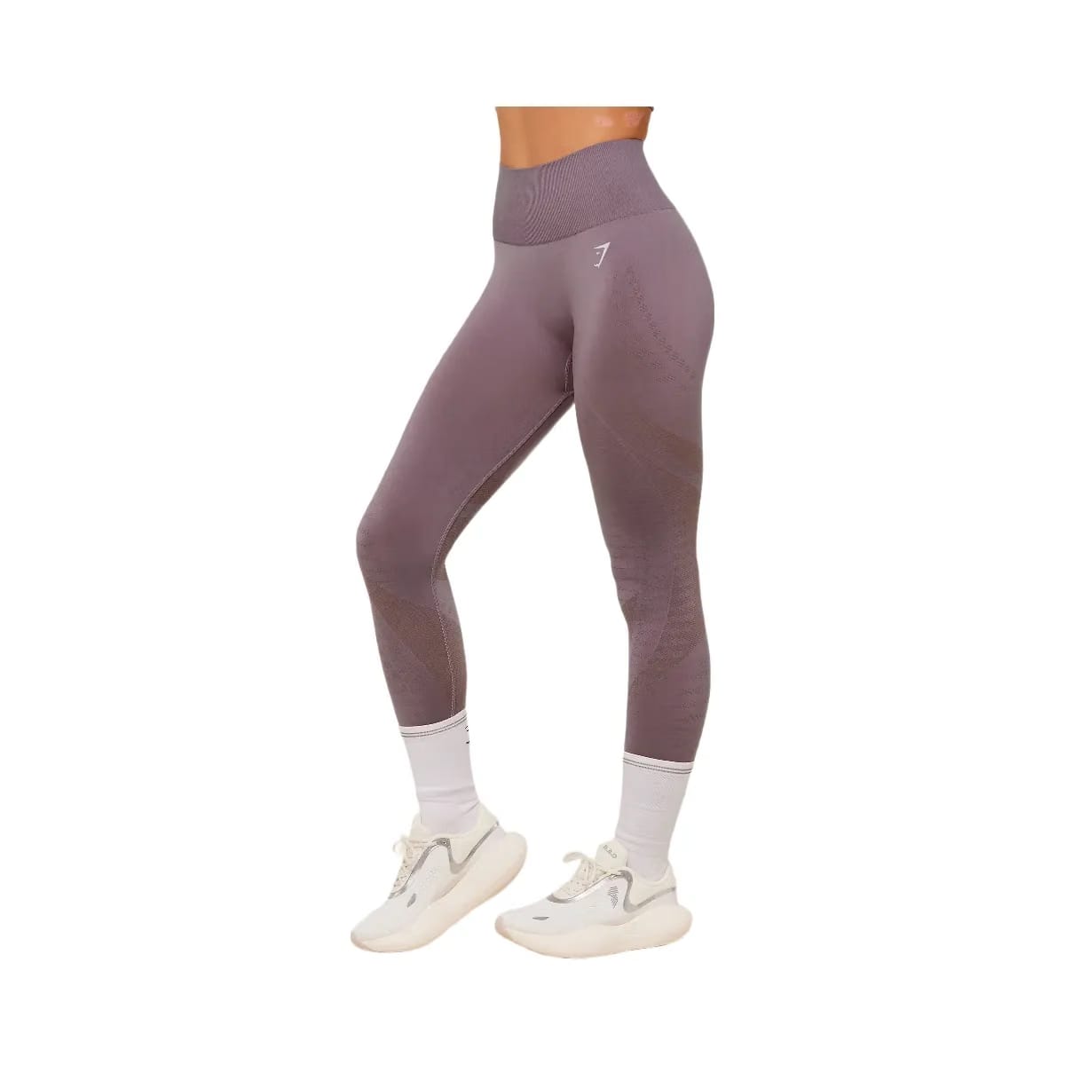 Gymshark Running Seamless Leggings "Dusk Purple Walnut Mauve"