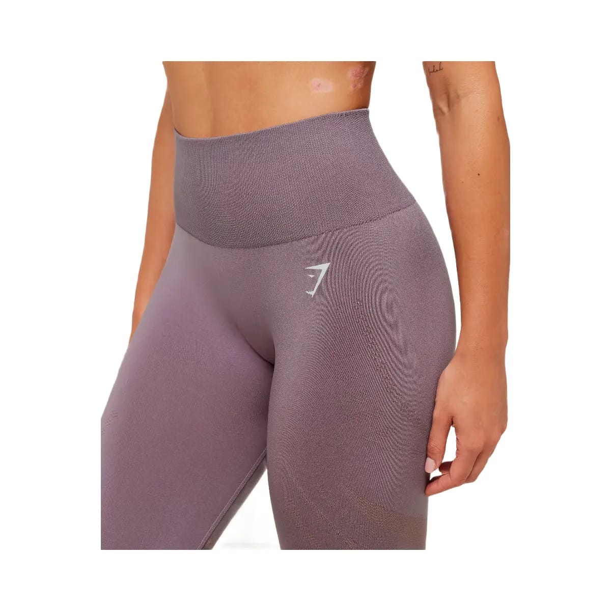 Gymshark Running Seamless Leggings "Dusk Purple Walnut Mauve"