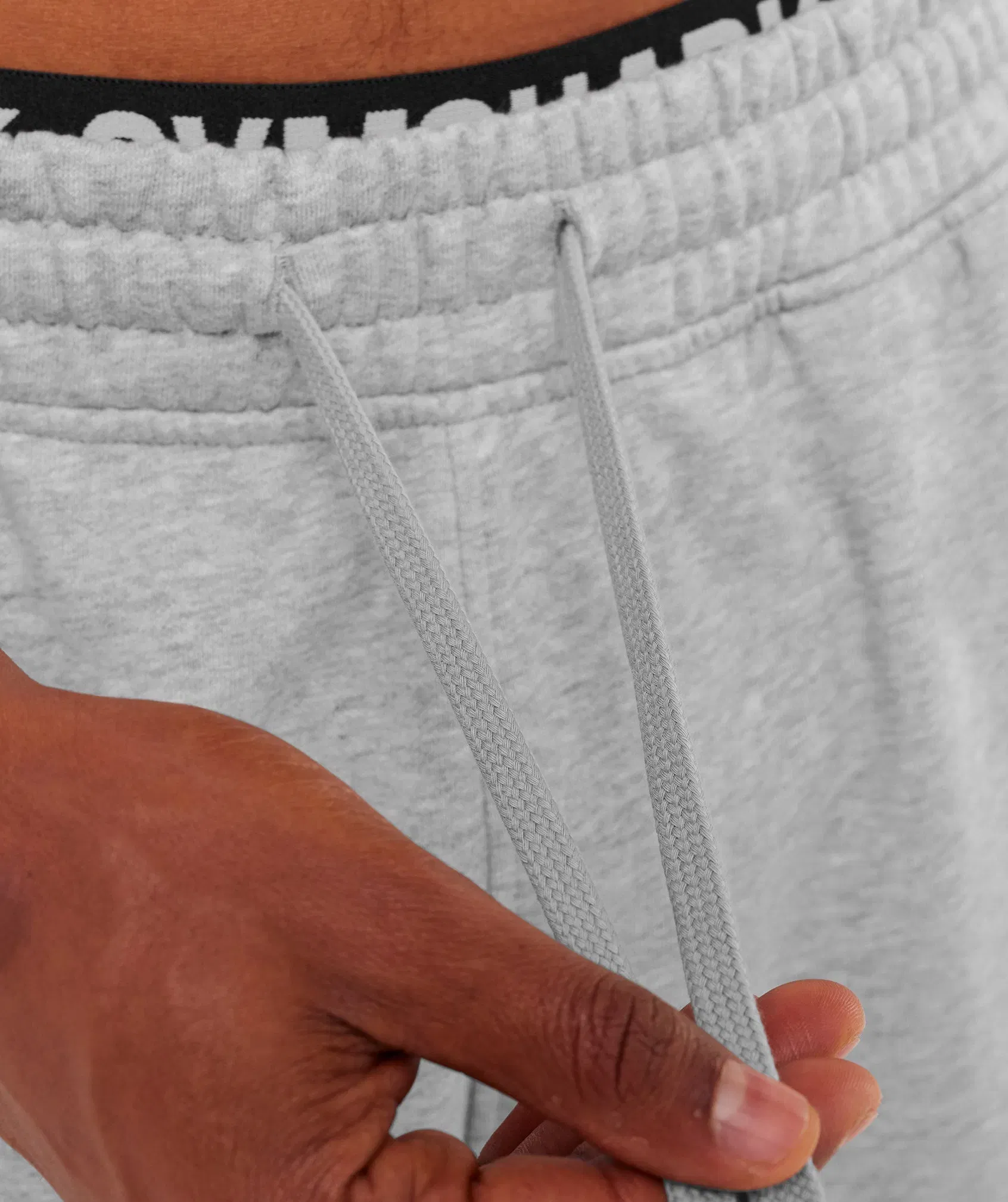 Gymshark Athletic Division Graphic Joggers Light Grey Core Marl