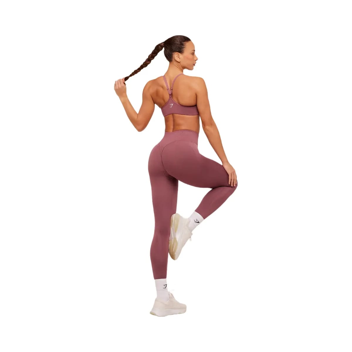 Gymshark Interval Seamless Leggings "Reset Pink"