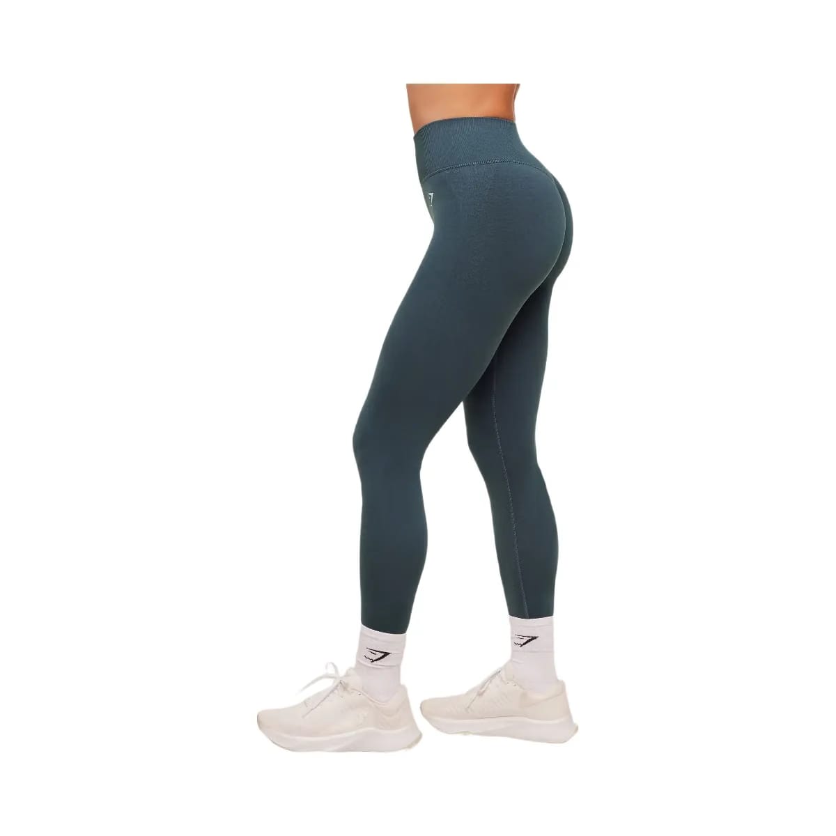 Gymshark Interval Seamless Leggings "Stealth Blue"