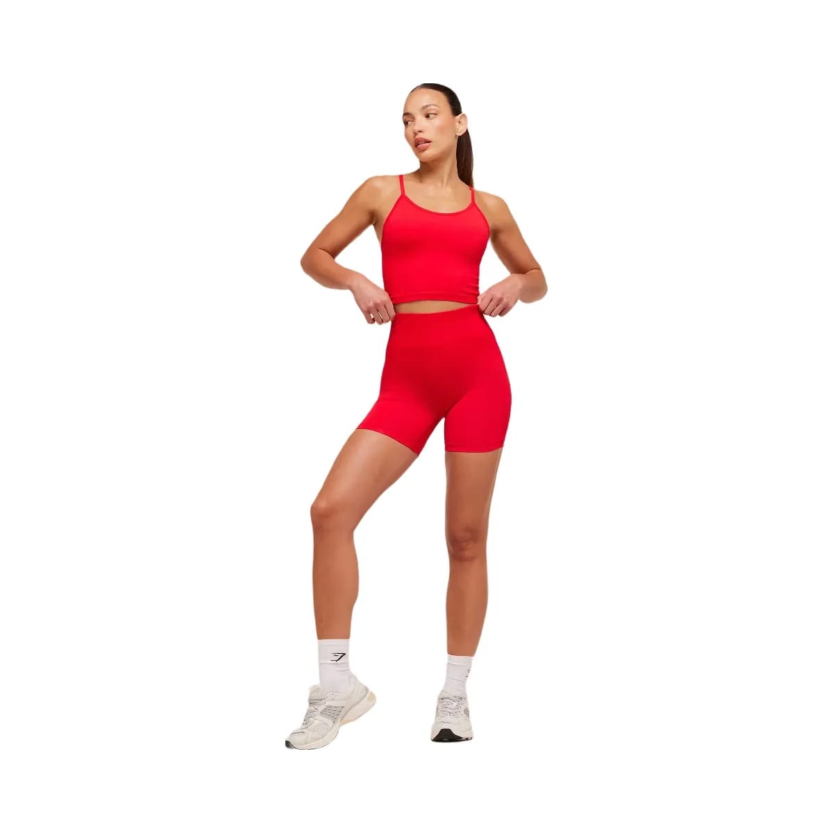 Gymshark Energise Seamless Shorts "Athletic Red"