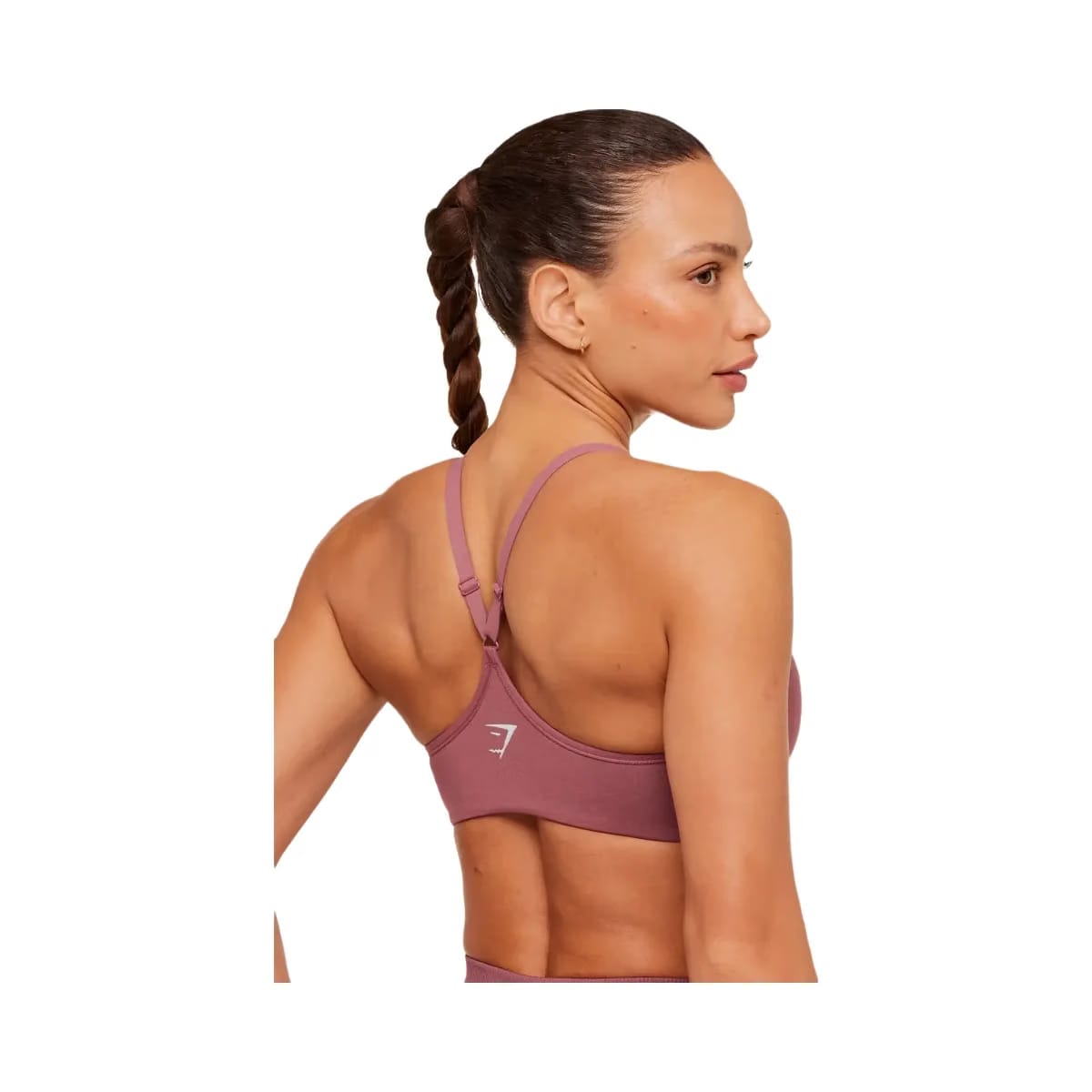 Gymshark Interval Seamless Light Support Sports Bra "Reset Pink"