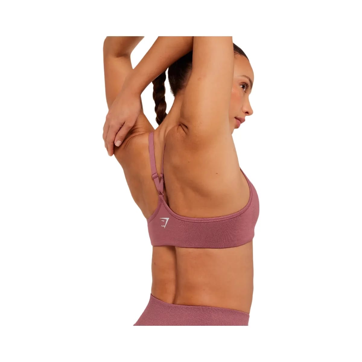 Gymshark Interval Seamless Light Support Sports Bra "Reset Pink"