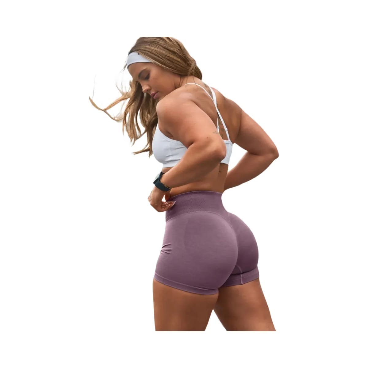 Gymshark Interval Seamless Shorts "Dusk Purple"