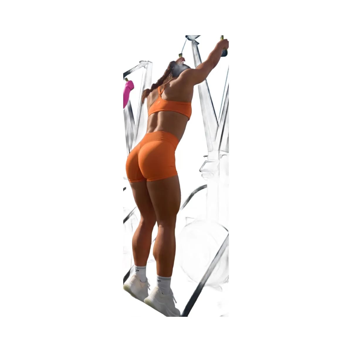 Gymshark Interval Seamless Shorts "Electric Pink"