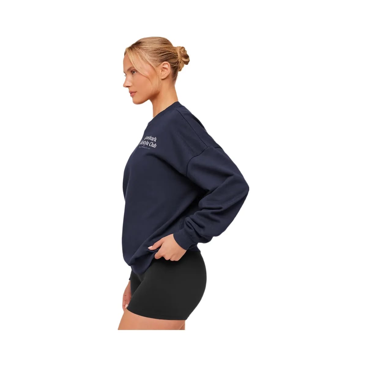 Gymshark Lifestyle Club Graphic Sweatshirt "Heavy Blue"