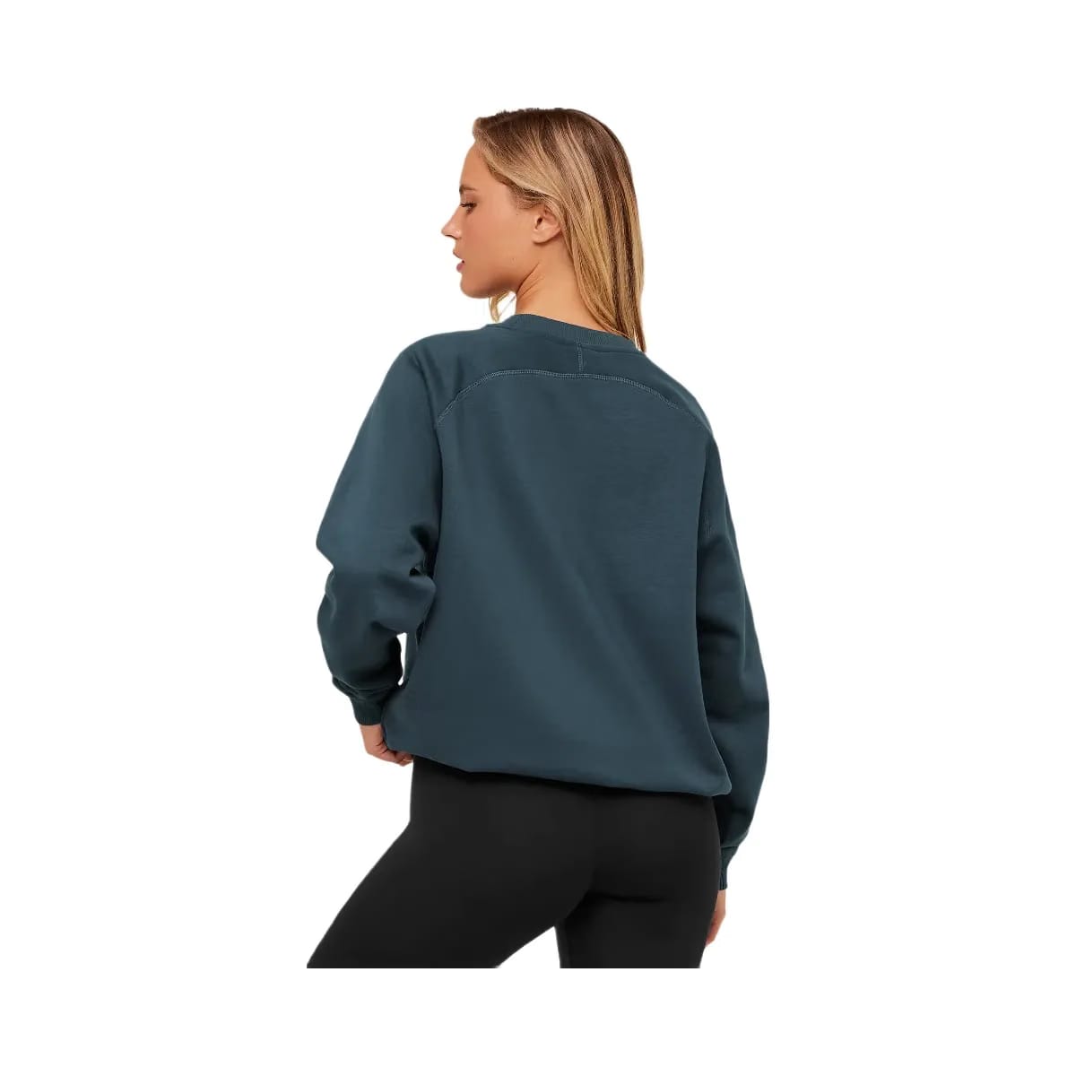Gymshark Training Oversized Fleece Sweatshirt "GS Stealth Blue"