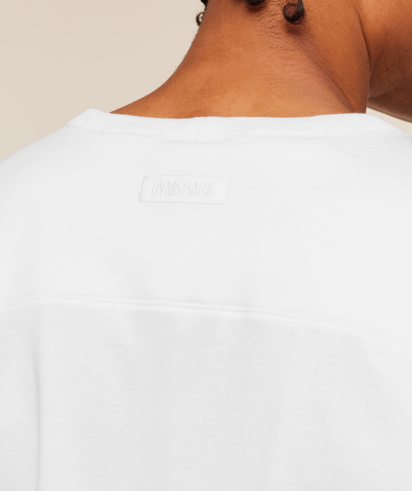 Gymshark Off Duty Long Sleeve T-Shirt White