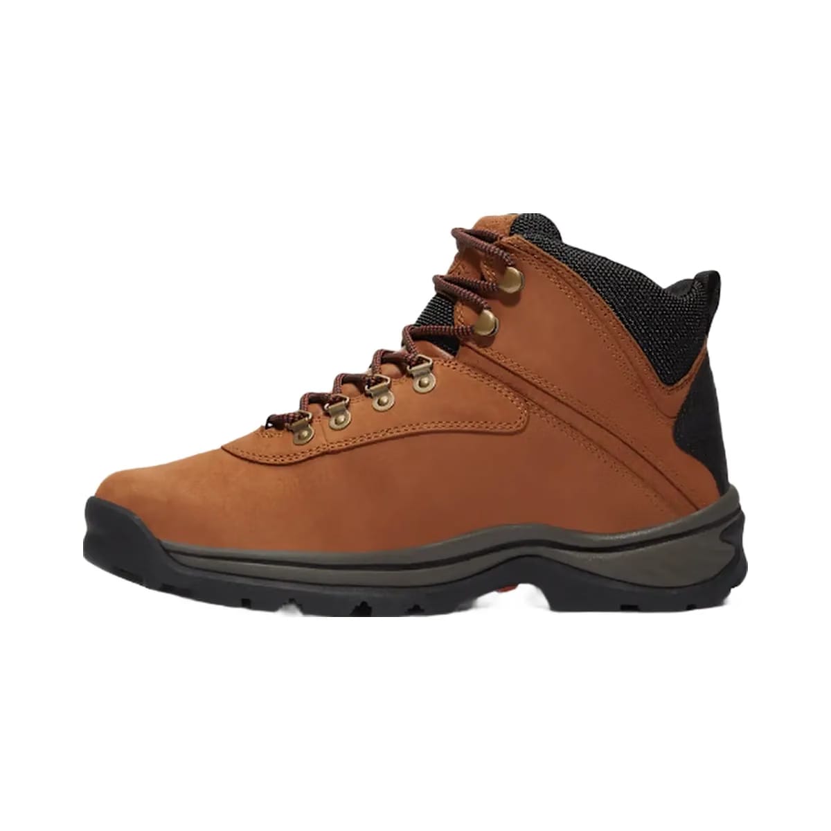 Timberland White Ledge Waterproof Hiking Boot Rust Nubuck Men'S