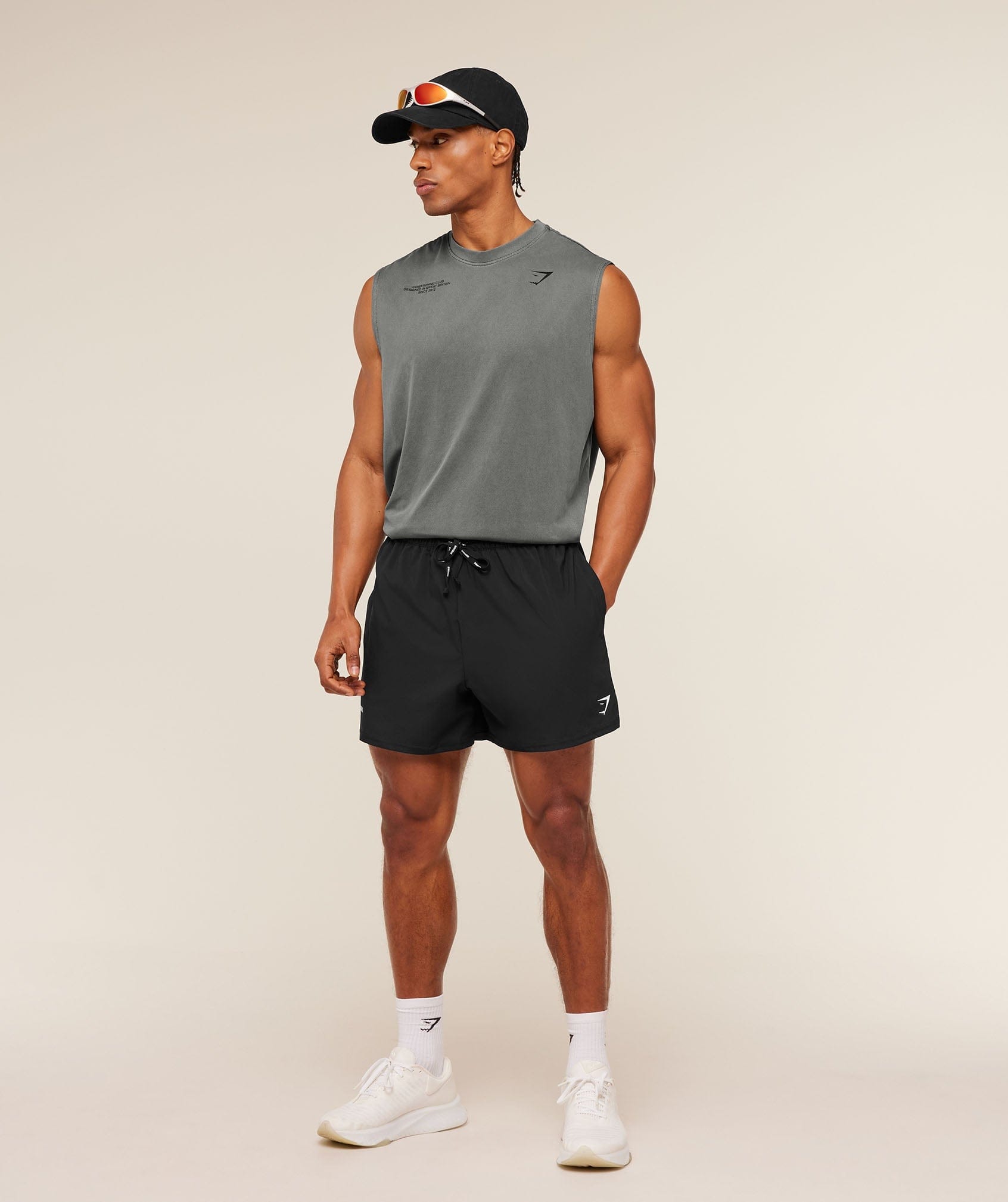 Gymshark Train 5" Shorts Black