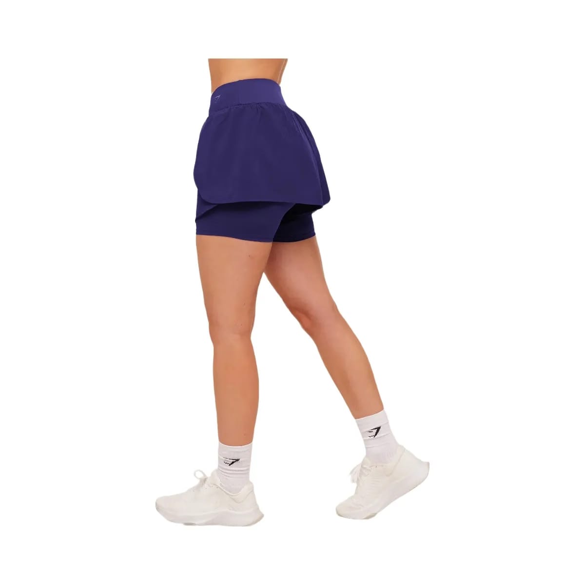 Gymshark Crossover 2-in-1 Shorts "Indigo Purple"