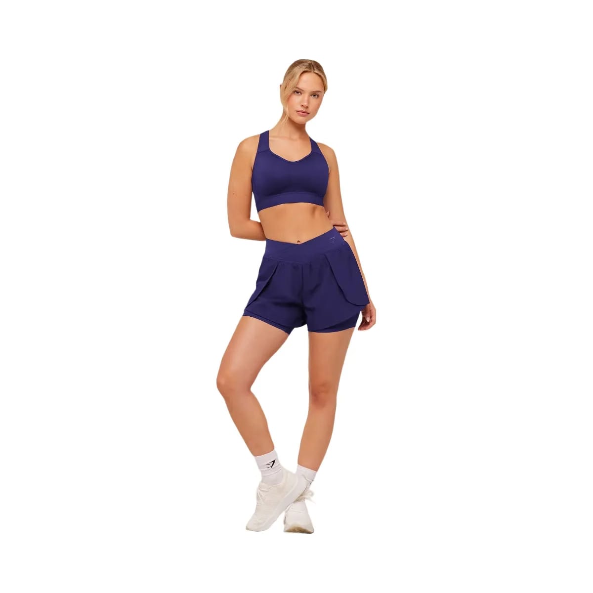 Gymshark Crossover 2-in-1 Shorts "Indigo Purple"
