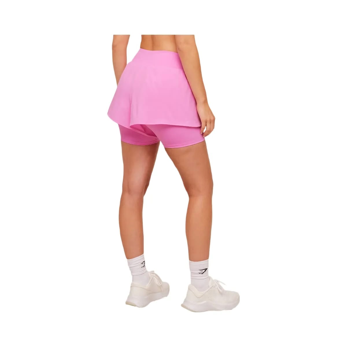Gymshark Crossover 2-in-1 Shorts "Focus Pink"