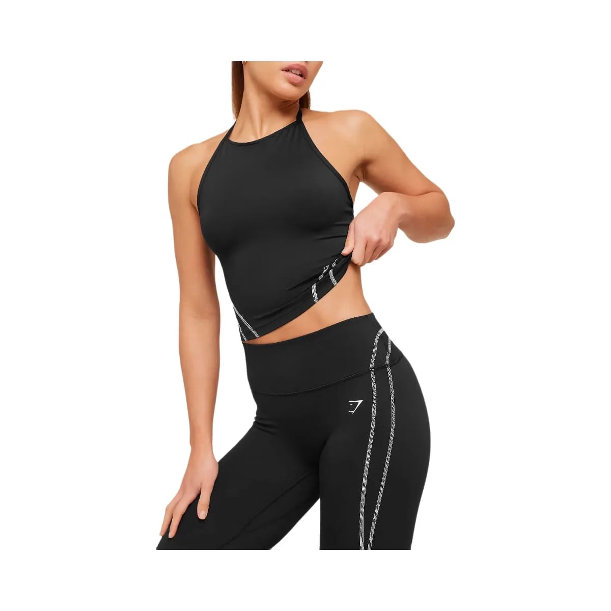 Gymshark Volt Leggings "Black White"