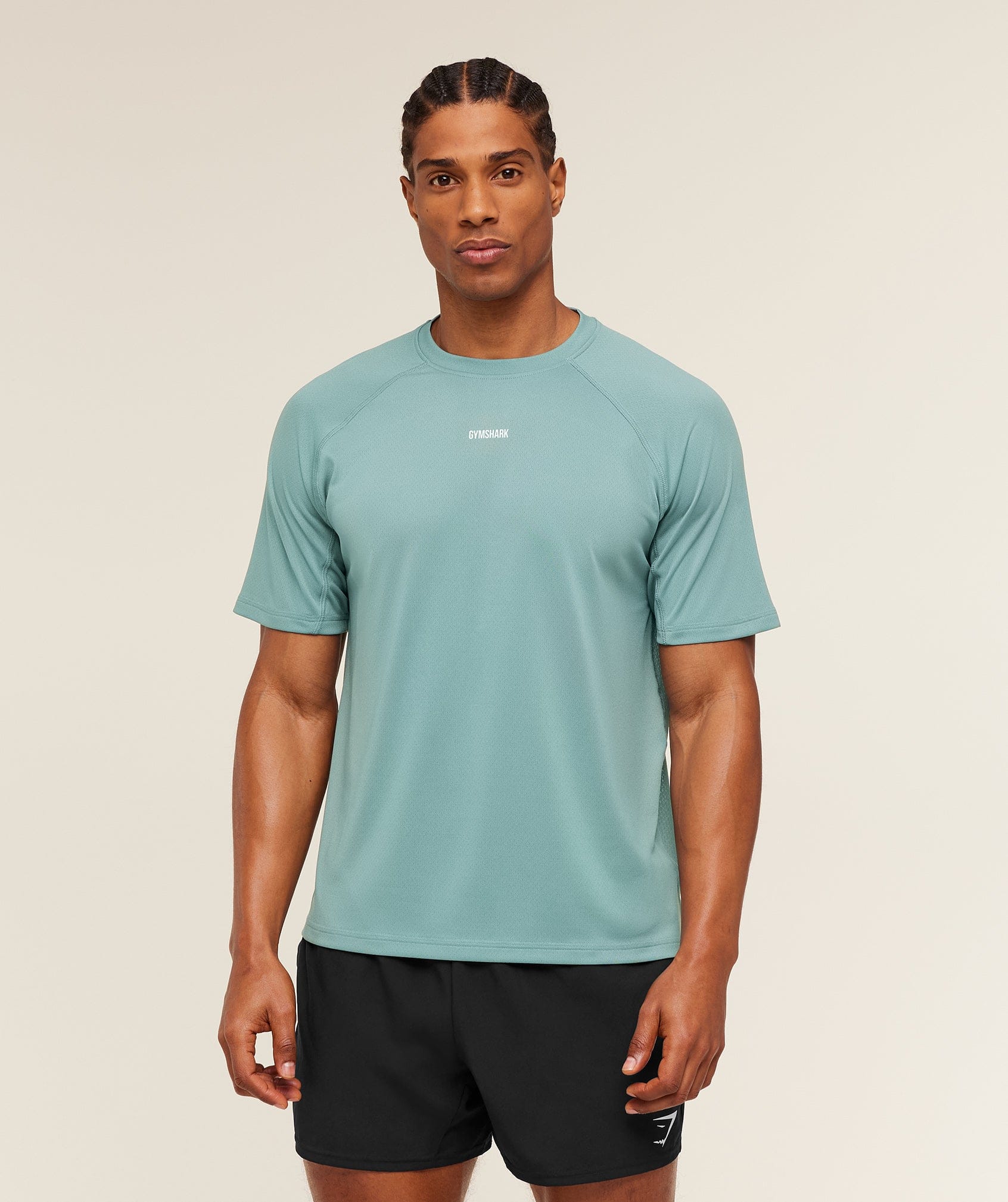 Gymshark Train T-Shirt Storm Blue