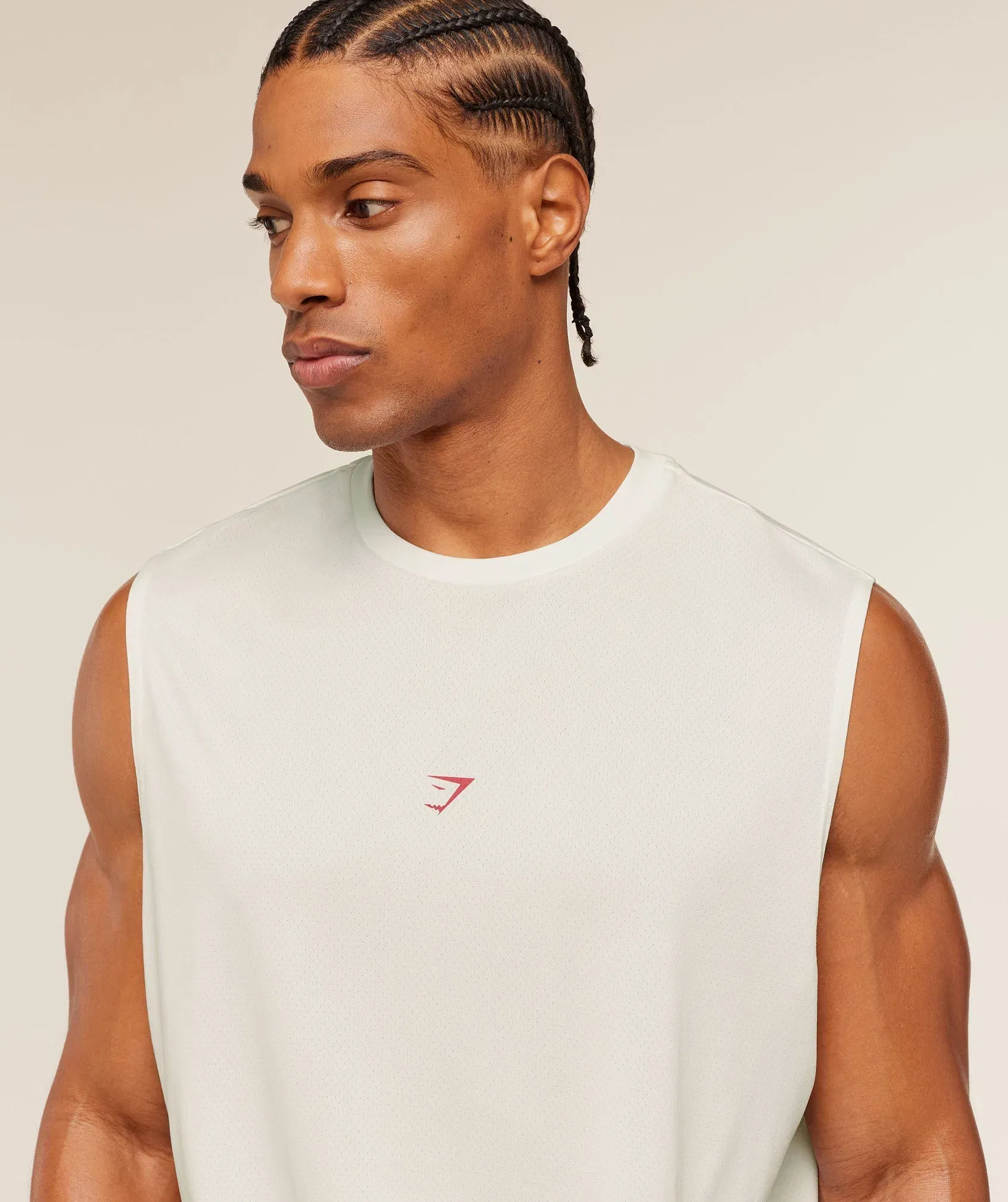 Gymshark Gscc Graphic Tank Soft White