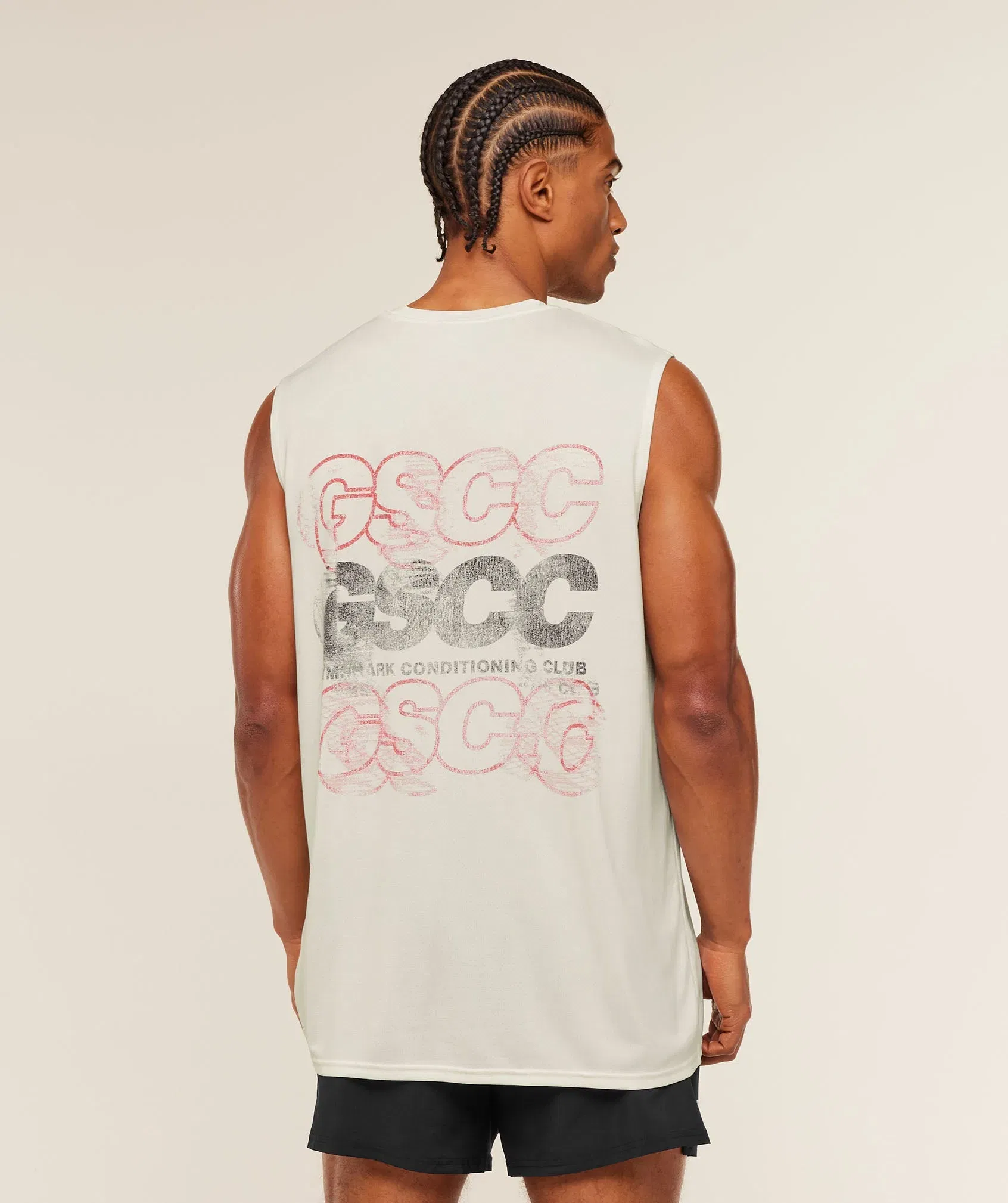 Gymshark Gscc Graphic Tank Soft White