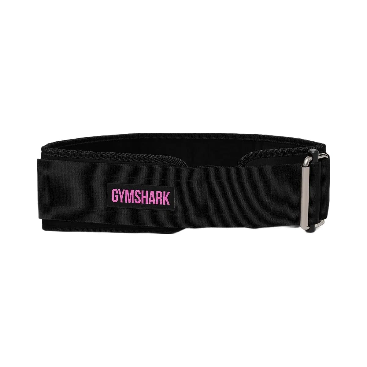 Gymshark Velcro Weightlifting Belt "GS Black GS Focus Pink"