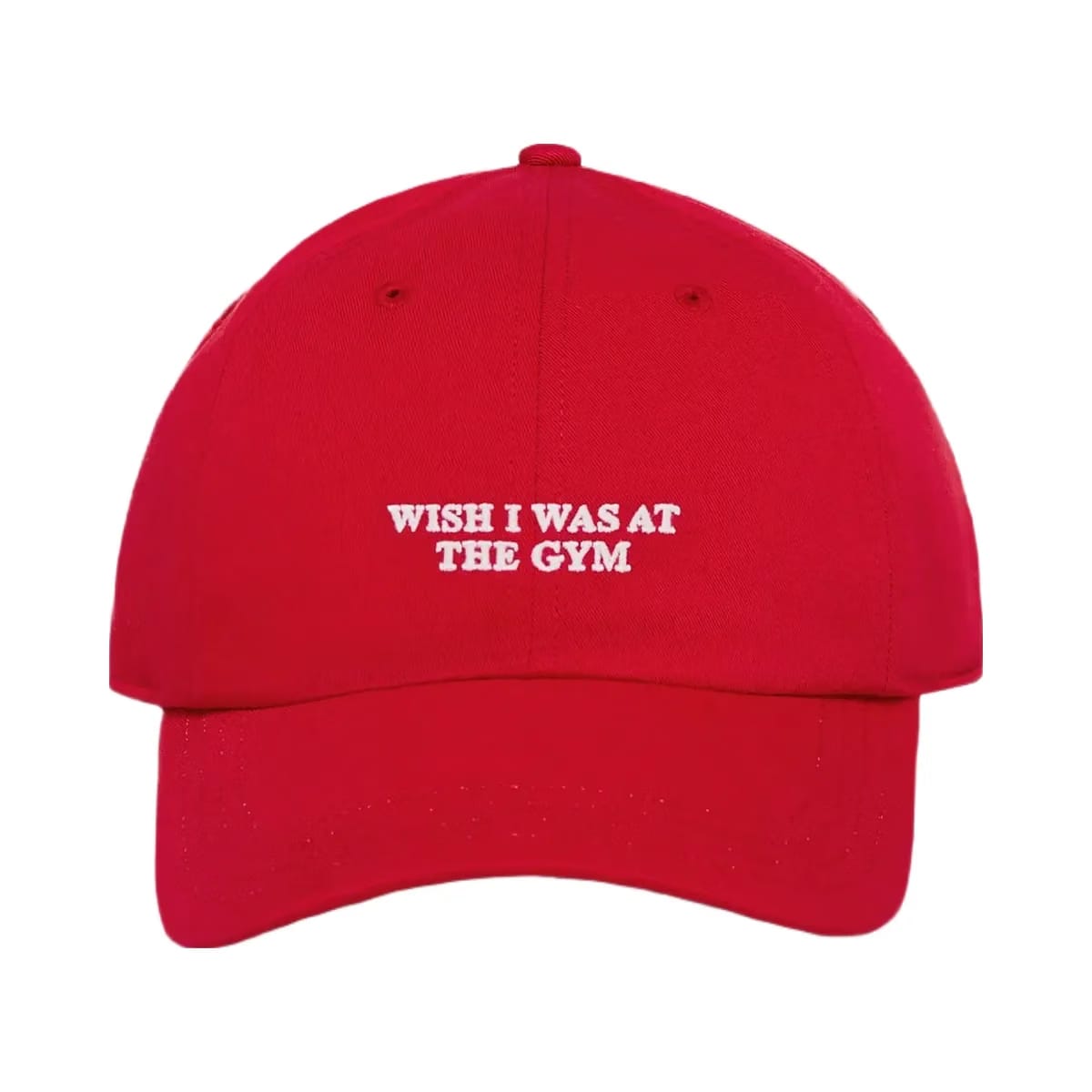 Gymshark Slogan Cap "Carmine Red"