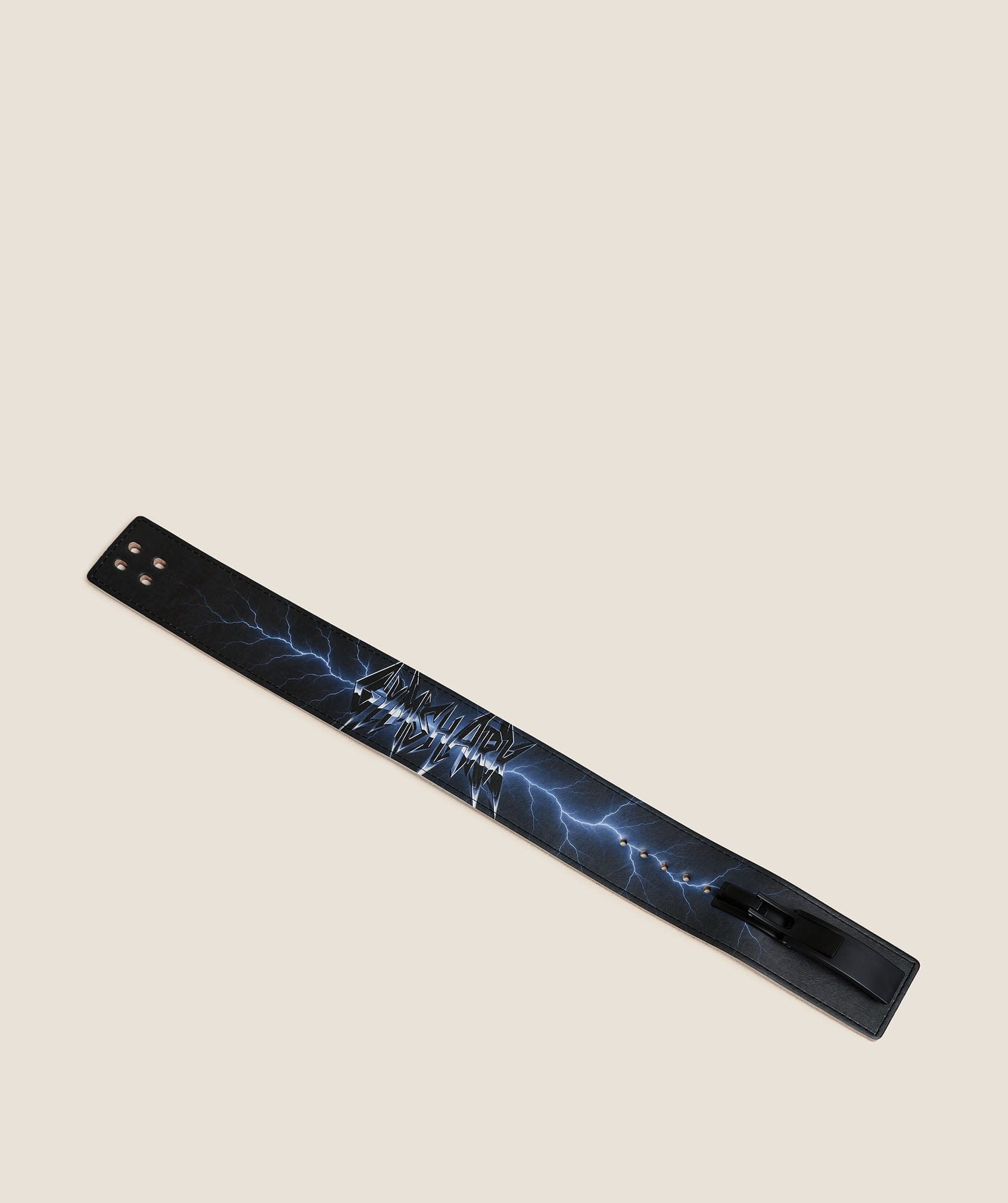Gymshark Lightning Graphic Lever Belt Gs Black