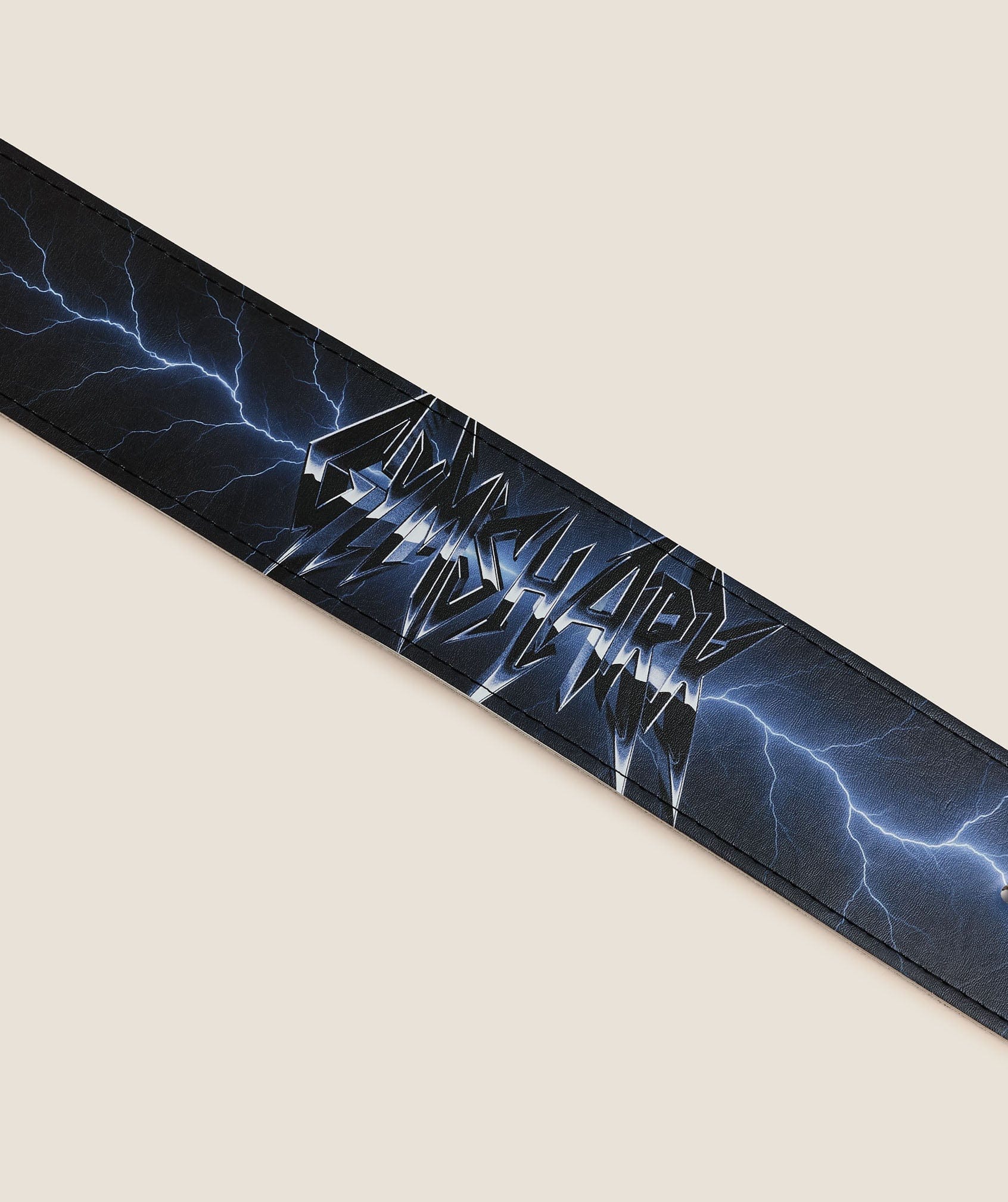Gymshark Lightning Graphic Lever Belt Gs Black