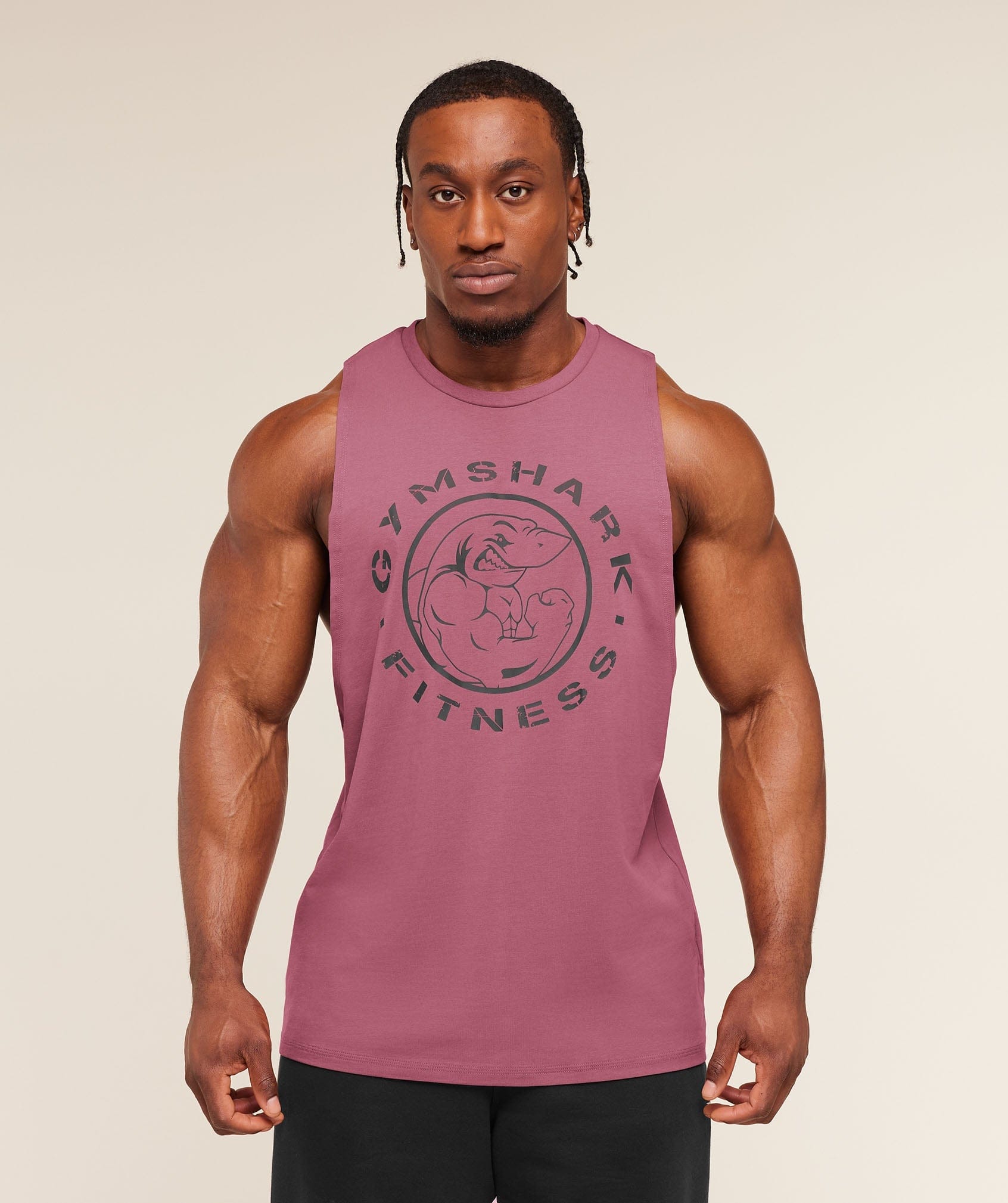Gymshark Legacy Drop Arm Tank Reset Pink
